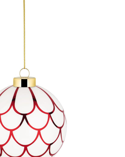 Delight: Christmas bauble 2025 edition in glass | ALESSI