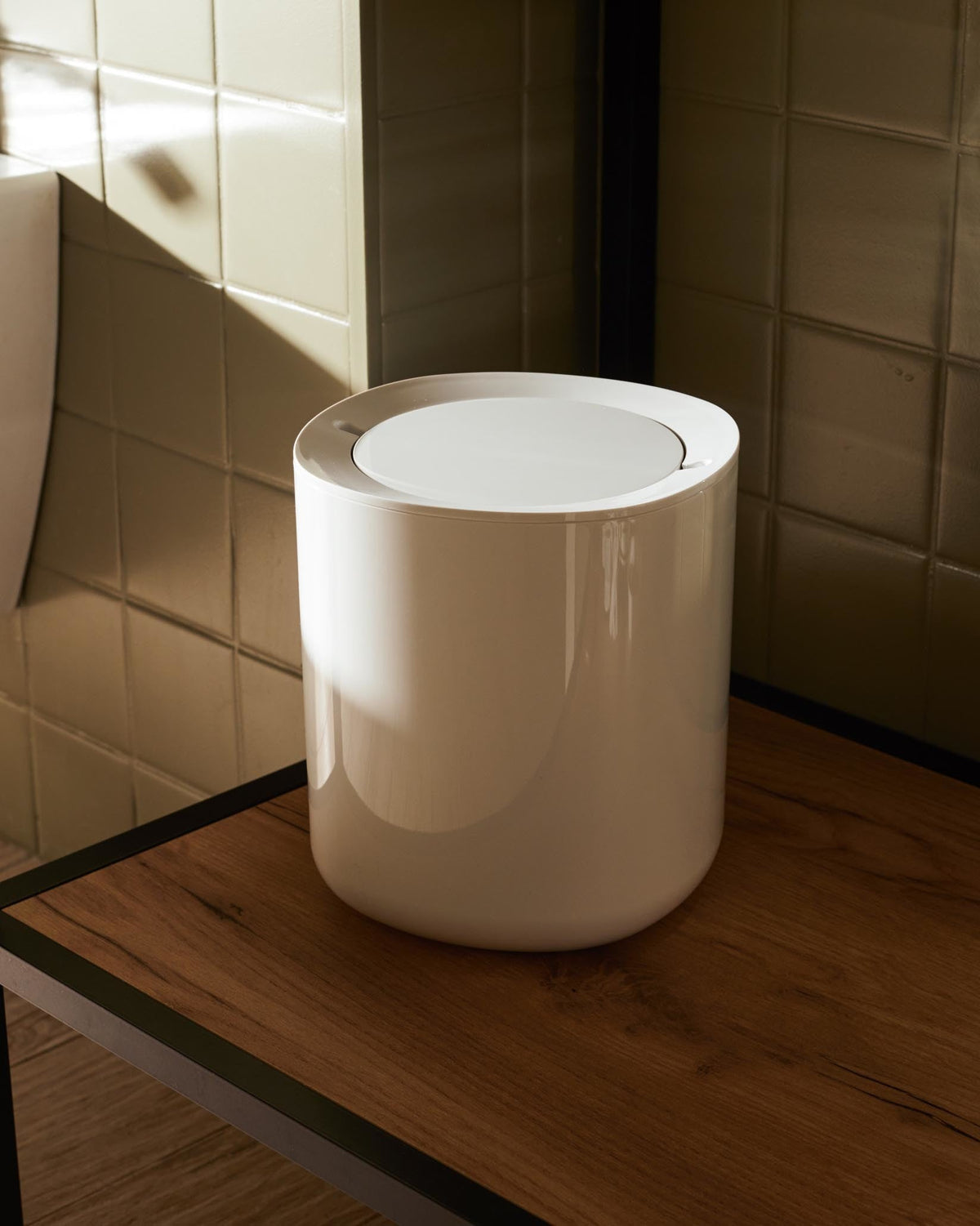Birillo Bathroom Waste Bin Designed By Piero Lissoni | ALESSI
