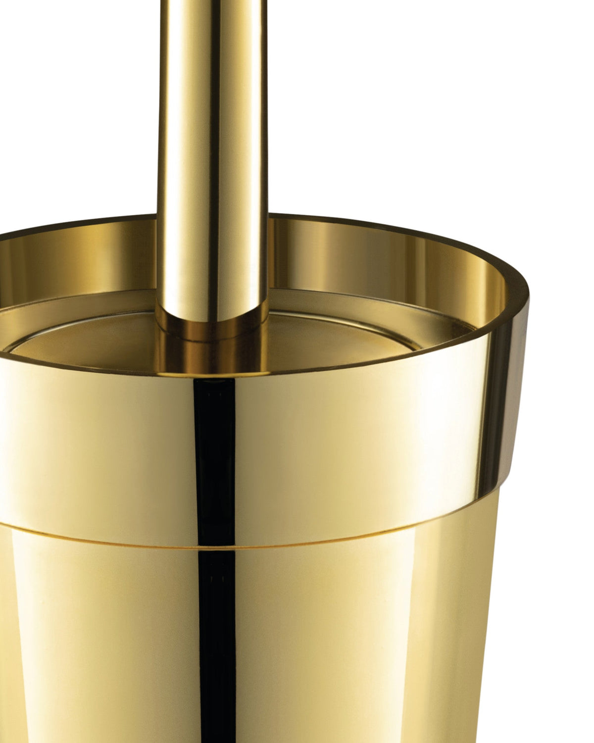 Merdolino Gold: Toilet brush by Stefano Giovannoni | ALESSI
