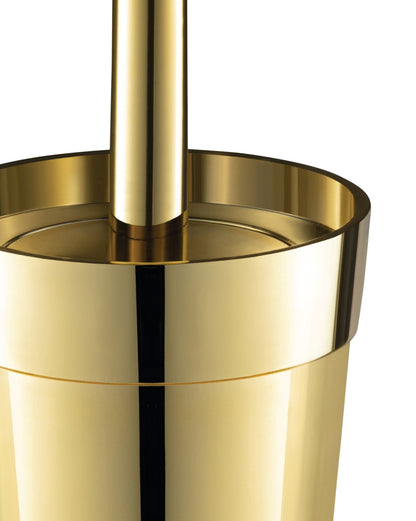 Merdolino Gold: Toilet brush by Stefano Giovannoni | ALESSI