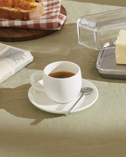 All-Time: Saucer for mocha cup 4 pieces | ALESSI