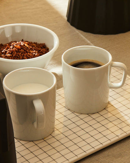 PlateBowlCup: Mug 4 pieces by Jasper Morrison | ALESSI