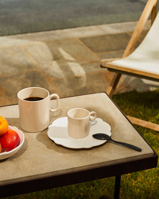 Dressed en plein air: Mug 4 pieces By Marcel Wanders | ALESSI