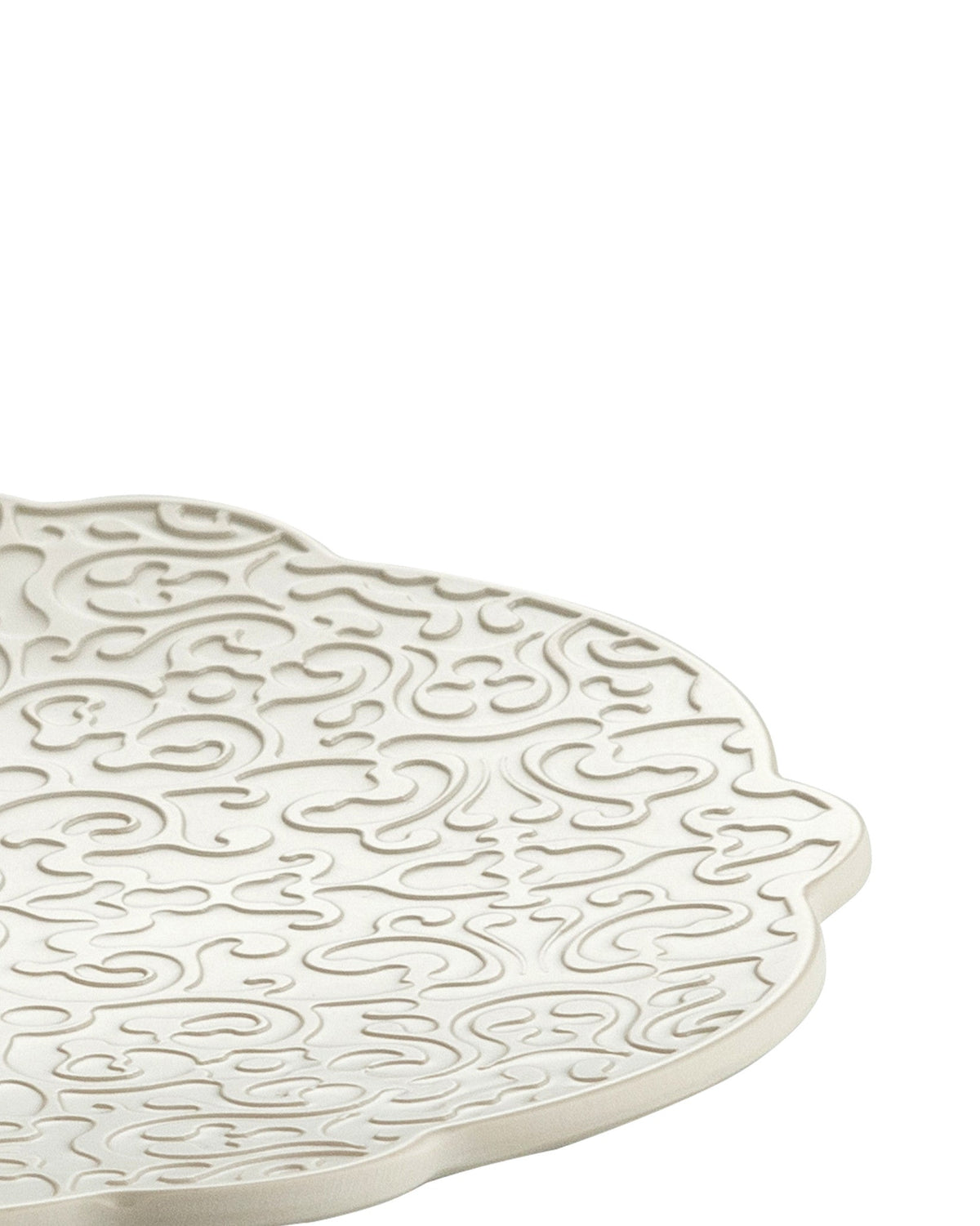 Dressed en plein air: Saucer for mocha cup 4 pieces | ALESSI