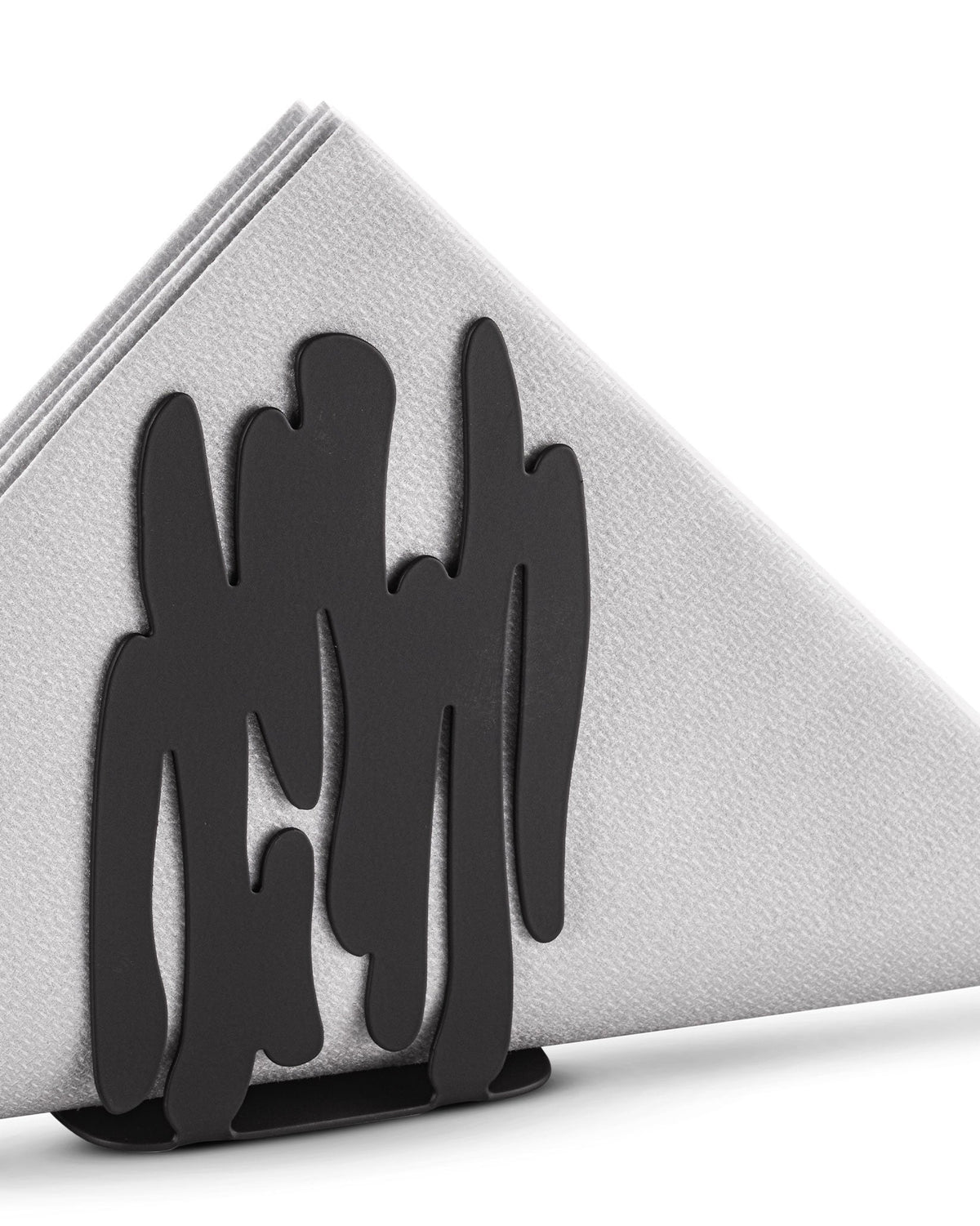 Bark: Black Napkin Holder By Boucquillon & Maaoui | ALESSI