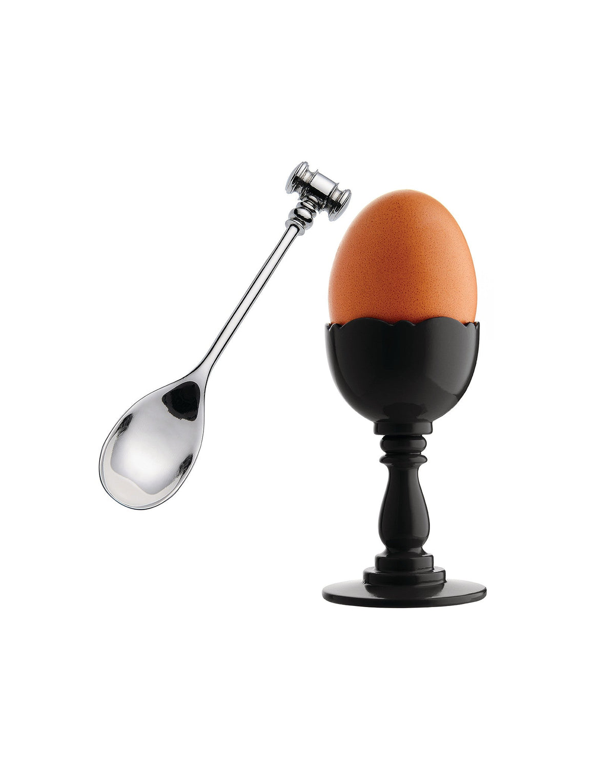 Dressed: Egg cup with spoon by Marcel Wanders | ALESSI