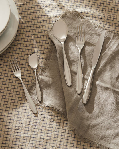 Mami Dessert Fork - 6 Pieces | ALESSI