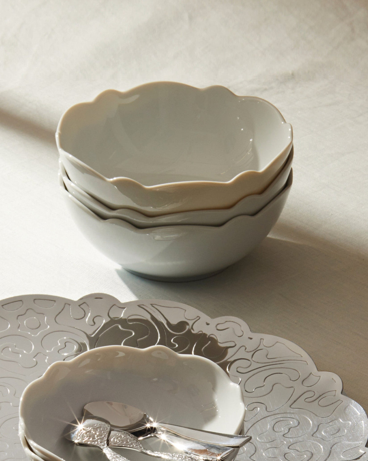 Dressed: Bowl 4 pieces by Marcel Wanders | ALESSI