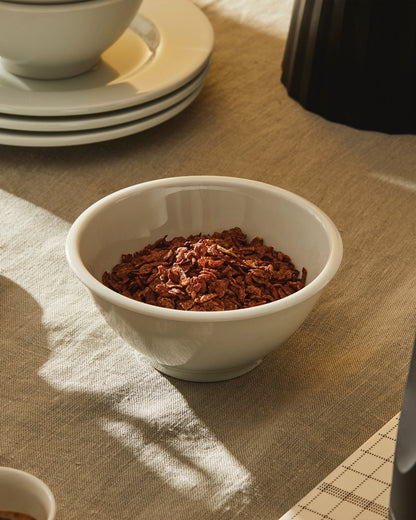PlateBowlCup: Dessert bowl 4 pieces by Jasper Morrison | ALESSI