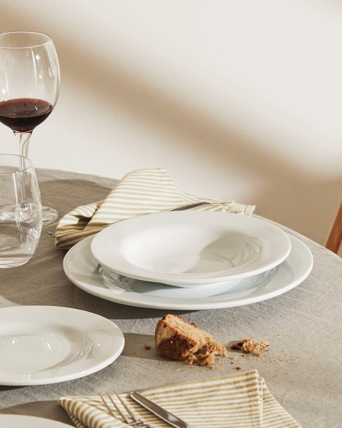 PlateBowlCup: Soup bowl 4 pieces By Jasper Morrison | ALESSI