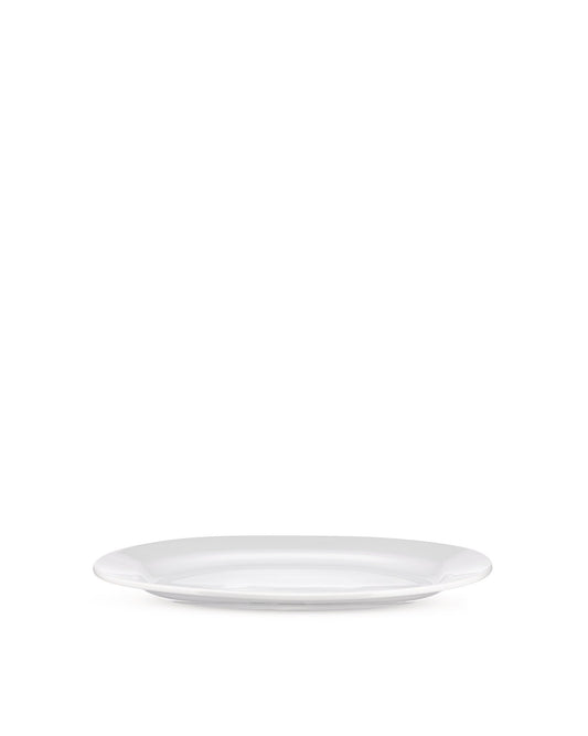 PlateBowlCup: Oval serving plate By Jasper Morrison | ALESSI
