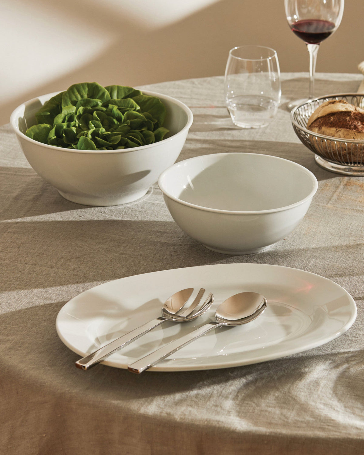 PlateBowlCup: Oval serving plate By Jasper Morrison | ALESSI