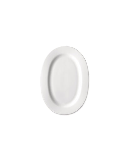 PlateBowlCup: Oval serving plate By Jasper Morrison | ALESSI