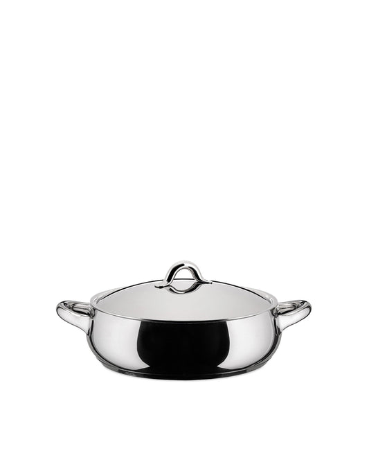 Mami - Low casserole with two handles | ALESSI
