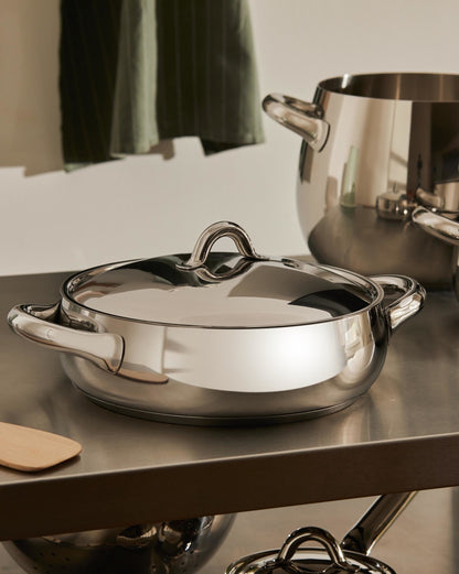 Mami Low Casserole With Two Handles | ALESSI