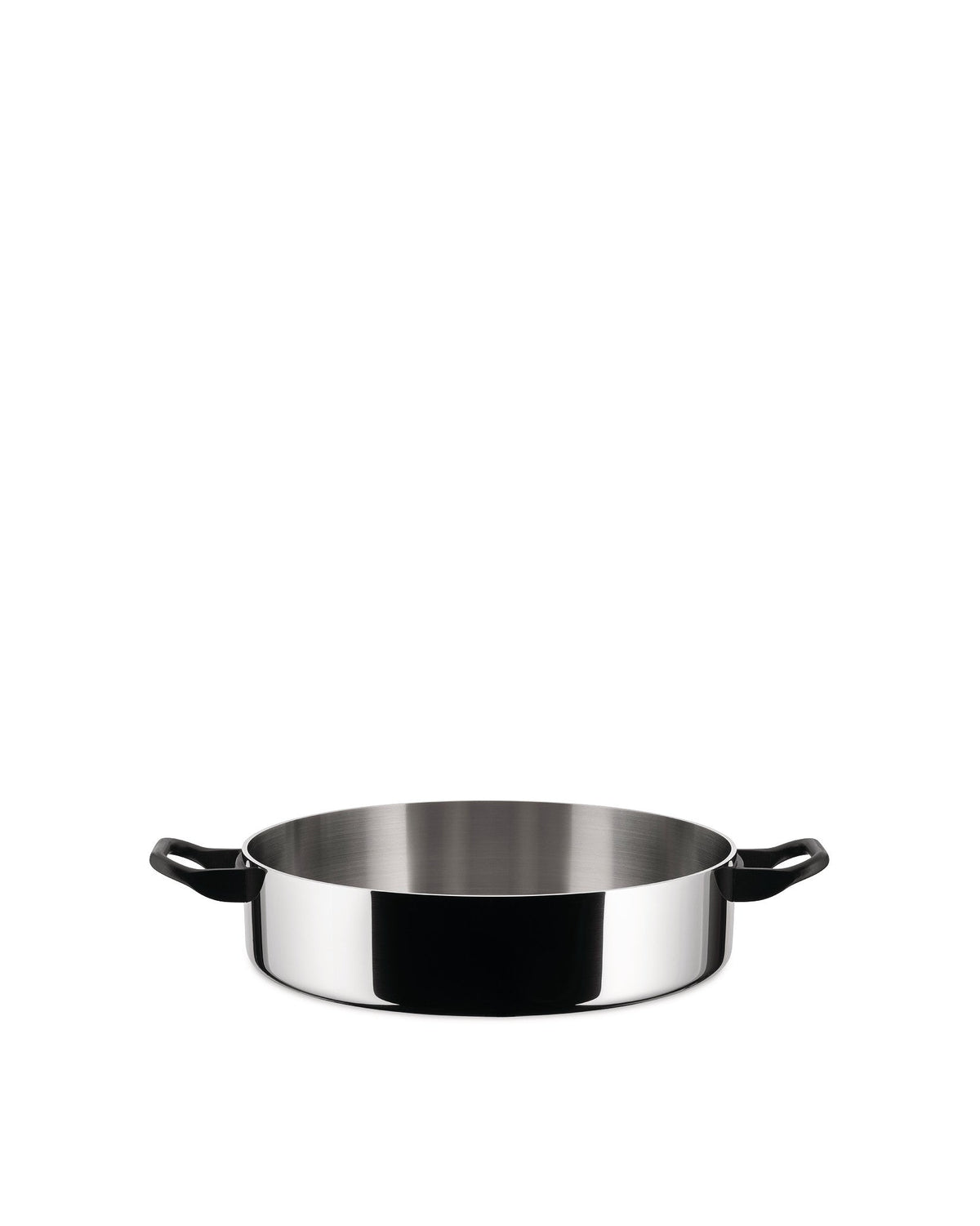 La Cintura Di Orione Two Handles Low Casserole By Richard Sapper | ALESSI