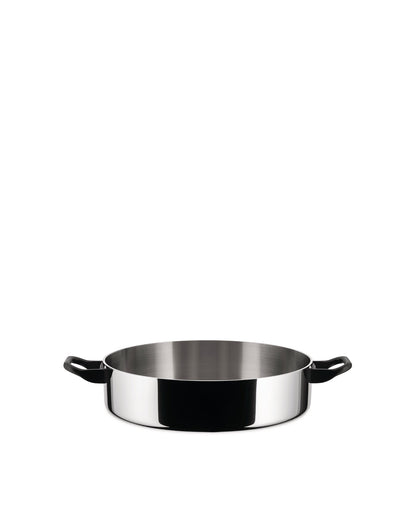 La Cintura Di Orione Two Handles Low Casserole By Richard Sapper | ALESSI