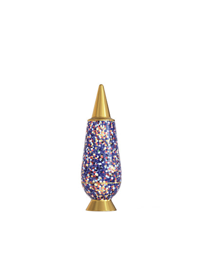 100% make-up Proust: Vase with lid by Alessandro Mendini | ALESSI