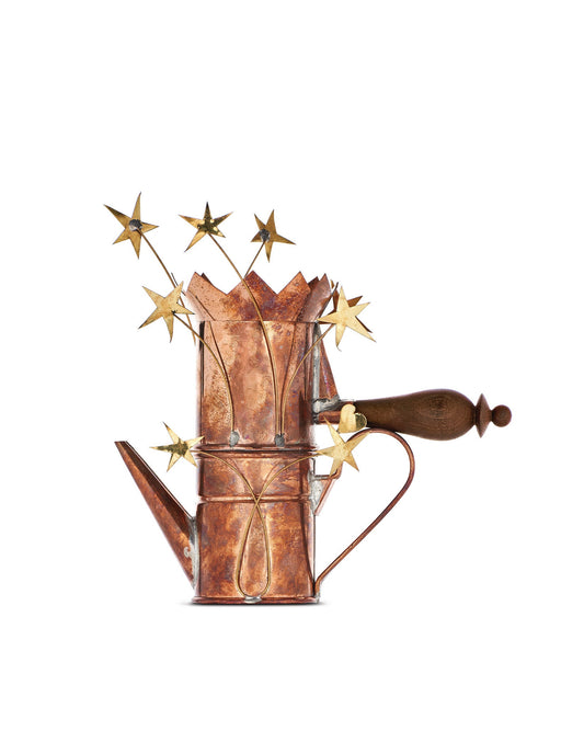 Coffee pot with heart and stars by Riccardo Dalisi | ALESSI