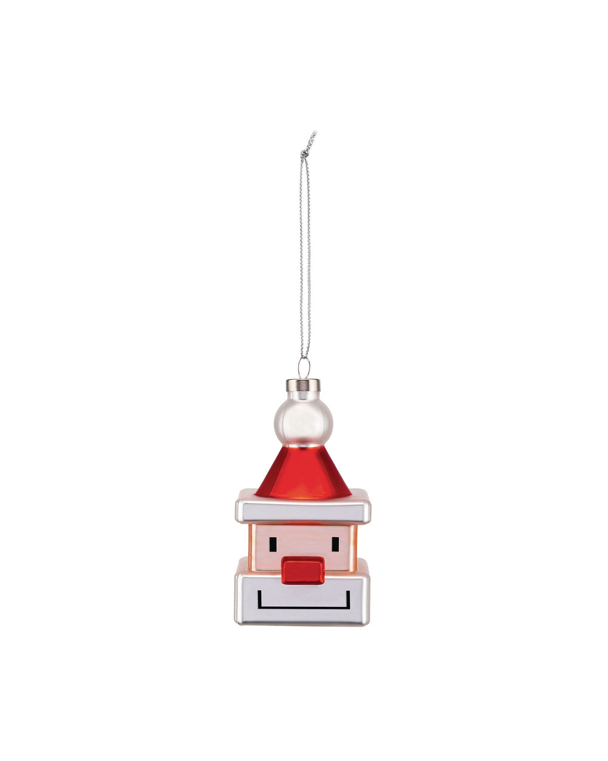 Santa Cube Christmas Ornament | ALESSI