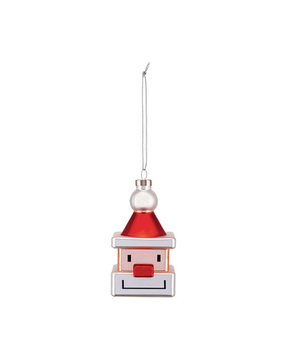 Santa Cube Christmas Ornament | ALESSI