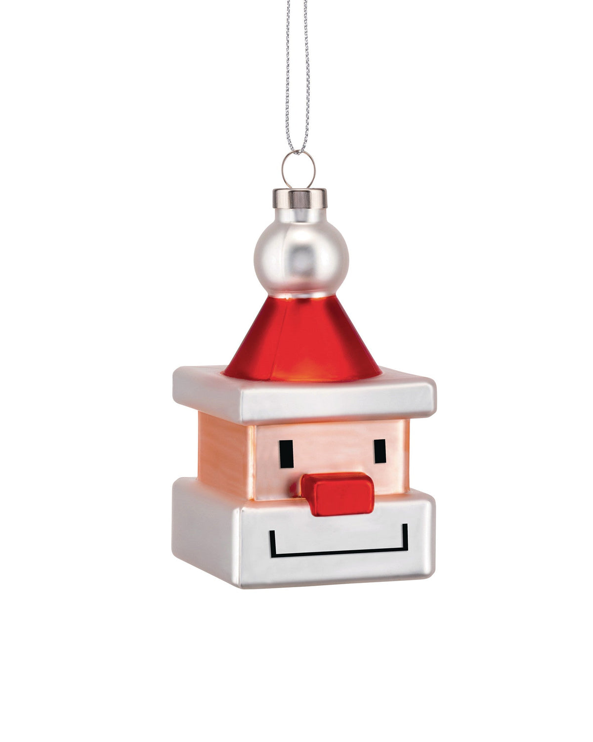 Santa Cube Christmas Ornament | ALESSI