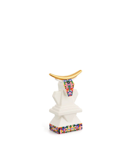 Holyhedrics Cow figurine By Elena Salmistraro | ALESSI
