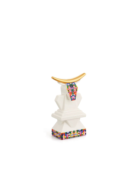 Holyhedrics Cow figurine By Elena Salmistraro | ALESSI