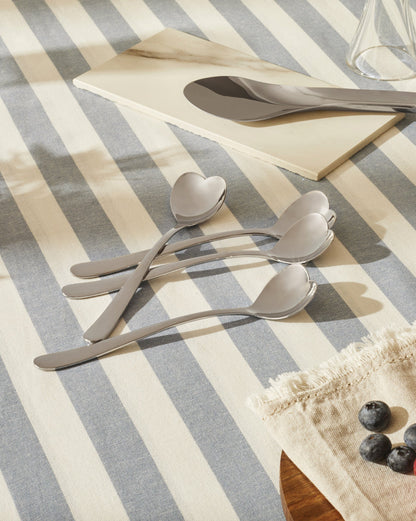 Big Love Set Of 4 Ice Cream Spoons | ALESSI