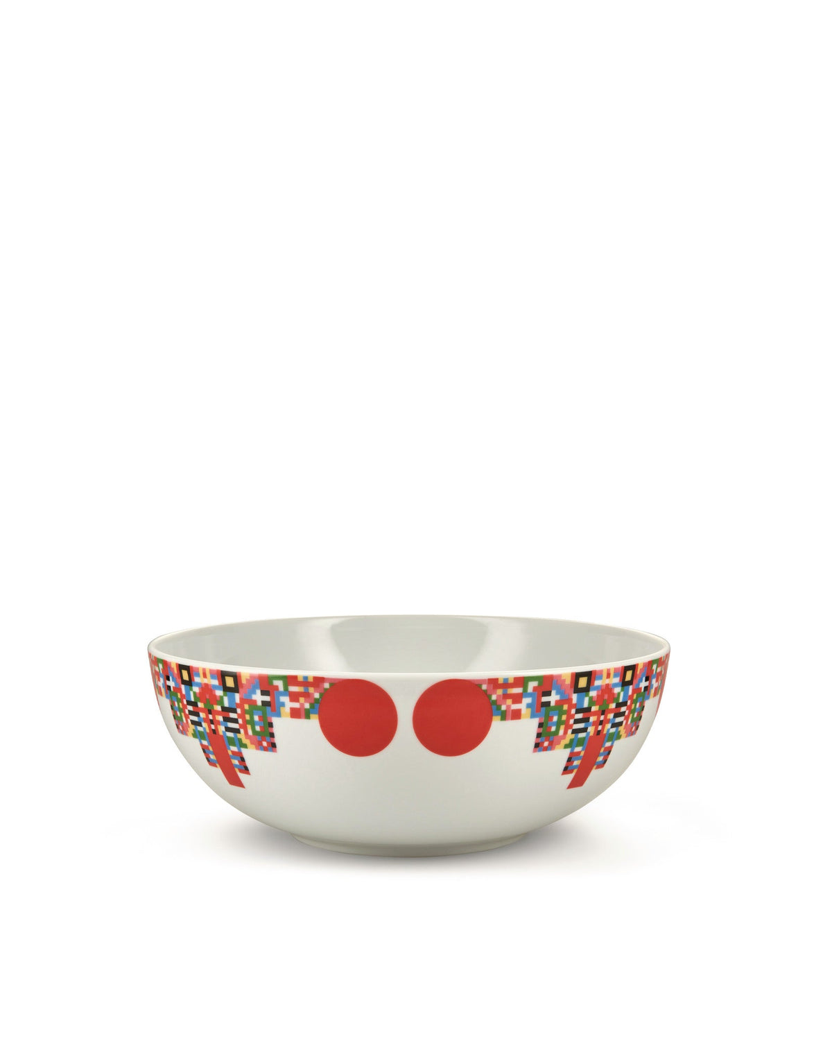 Holyhedrics: Pastry and nut bowl in decorated porcelain | ALESSI