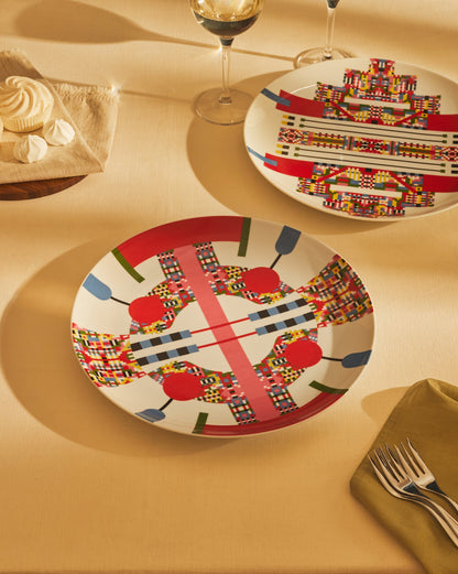 Holyhedrics Pastry Plate By Elena Salmistraro | ALESSI