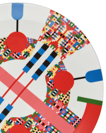 Holyhedrics Pastry Plate By Elena Salmistraro | ALESSI