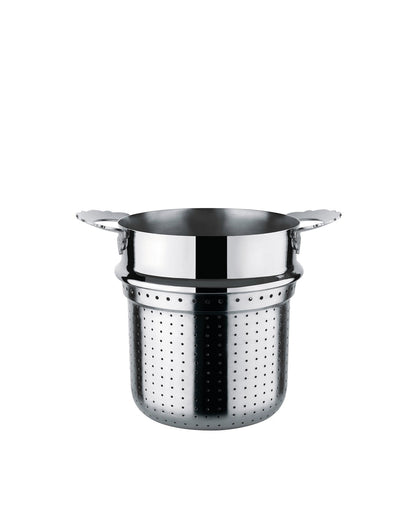 Dressed Pierced Basket For Pasta-Set | ALESSI