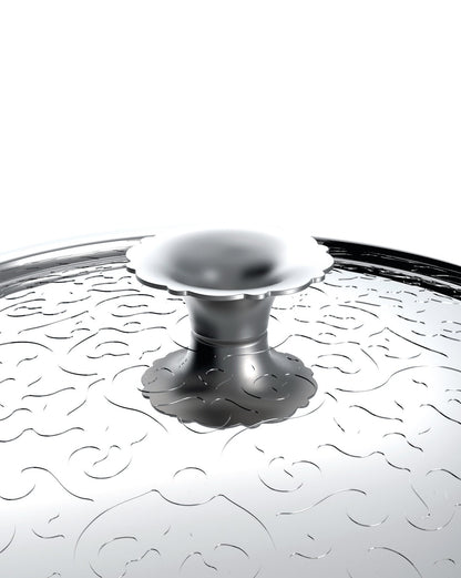 Dressed Lid With Relief Decoration | ALESSI