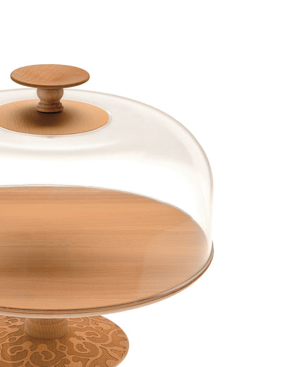 Dressed In Wood Lid | ALESSI