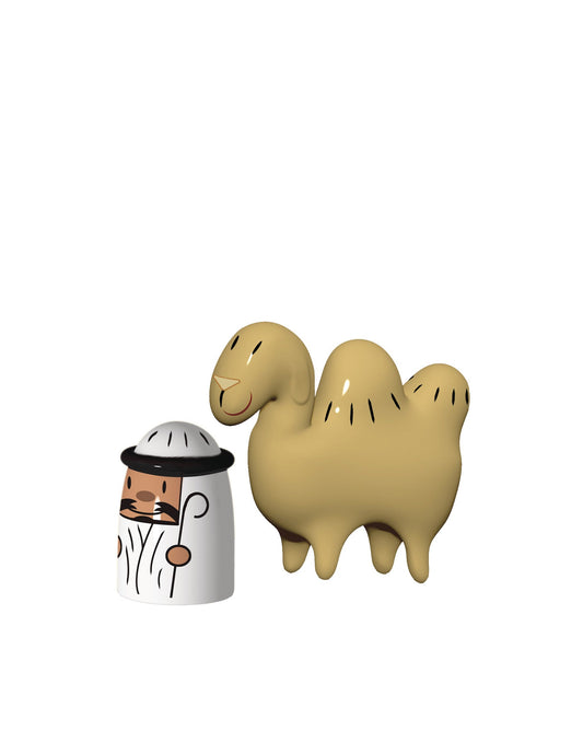 Amir & Camelus Set of 2 Christmas Figurines | ALESSI