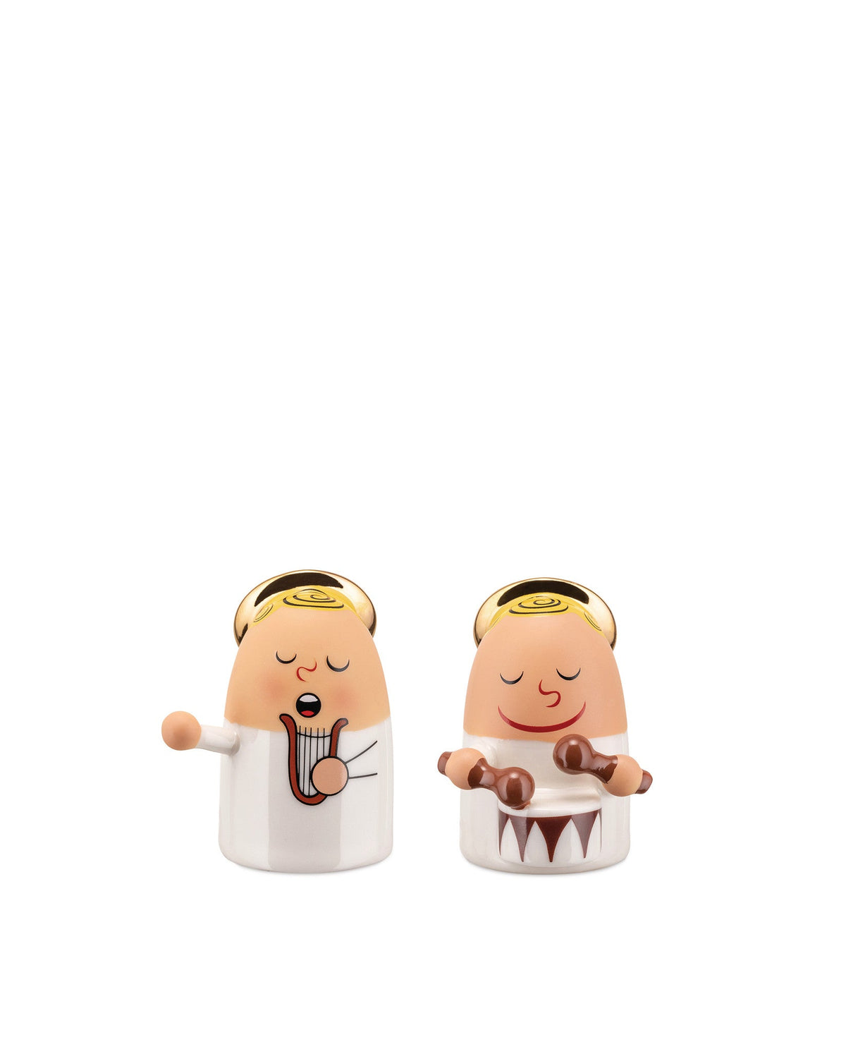 Angels Band Set of 2 Christmas figurines | ALESSI