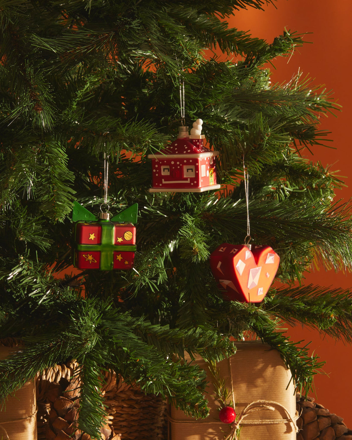 Amore al Cubo Christmas Ornament | ALESSI