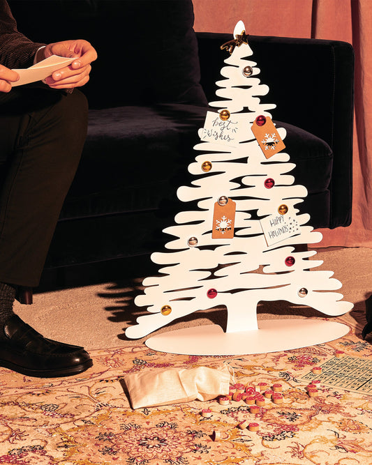 Bark for Christmas Ornament with magnets in porcelain | ALESSI
