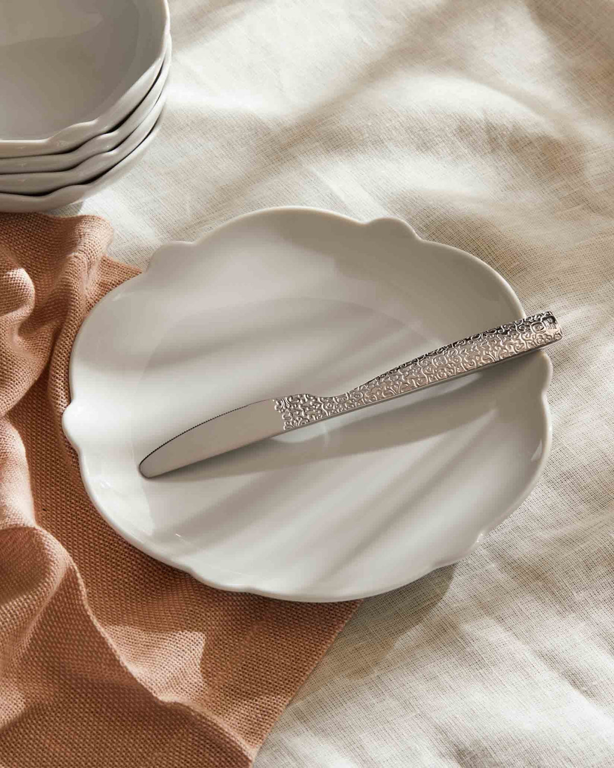 Dressed Dessert Knife - 6 Pieces | ALESSI