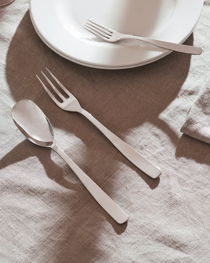 KnifeForkSpoon Serving Fork | ALESSI