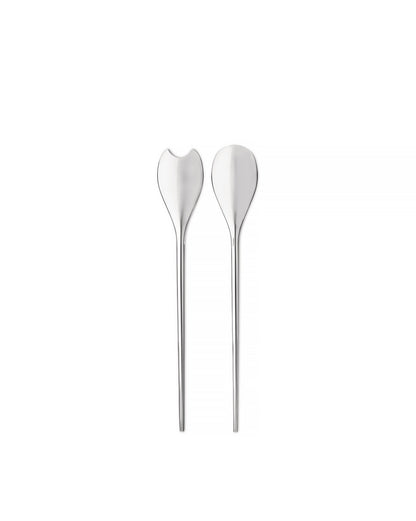 Human collection: Salad set by Moretti-Savoy | ALESSI