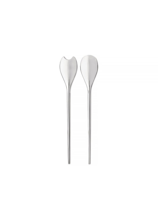 Human collection: Salad set by Moretti-Savoy | ALESSI