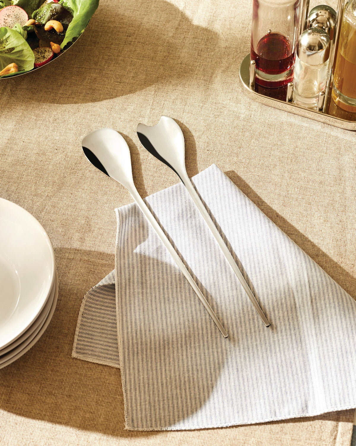 Human collection: Salad set by Moretti-Savoy | ALESSI